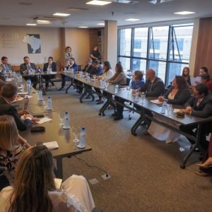 Presidenta Juliana Lintz participa da primeira reunião da Frentas em 2025